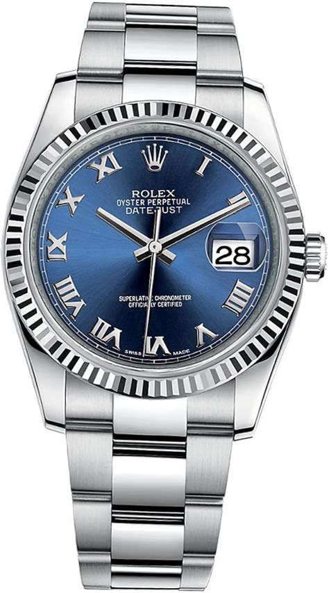 rolex blaues ziffernblatt|Rolex datejust edelstahl.